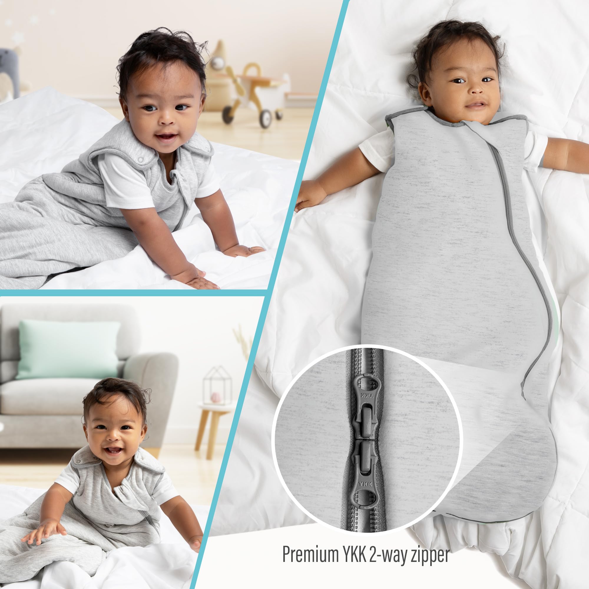 Cozy Seal sleep sack suitable for 18–36 months and growth spurts.