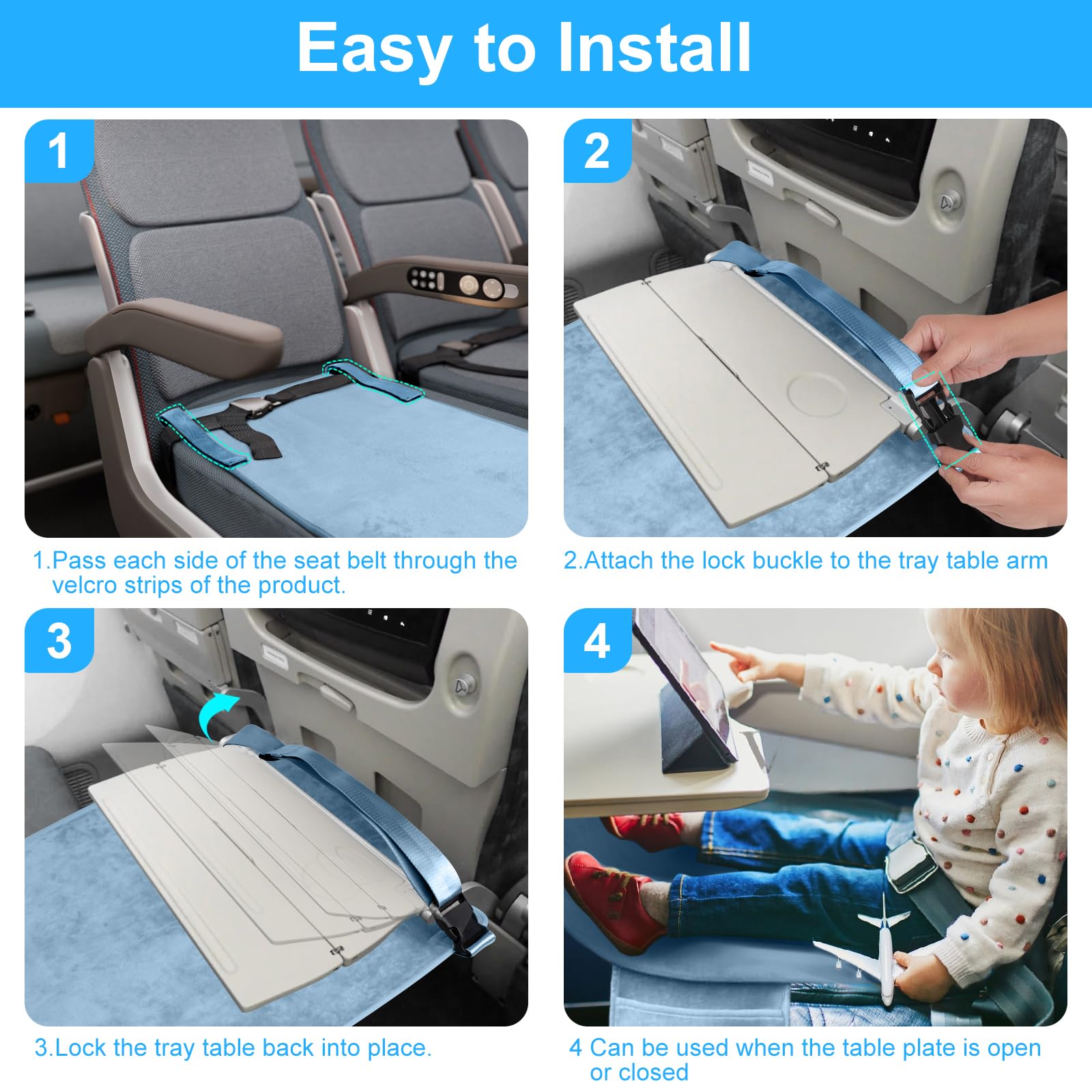 COZYBONDER anti-slip bottom design prevents sliding for safe sleep.