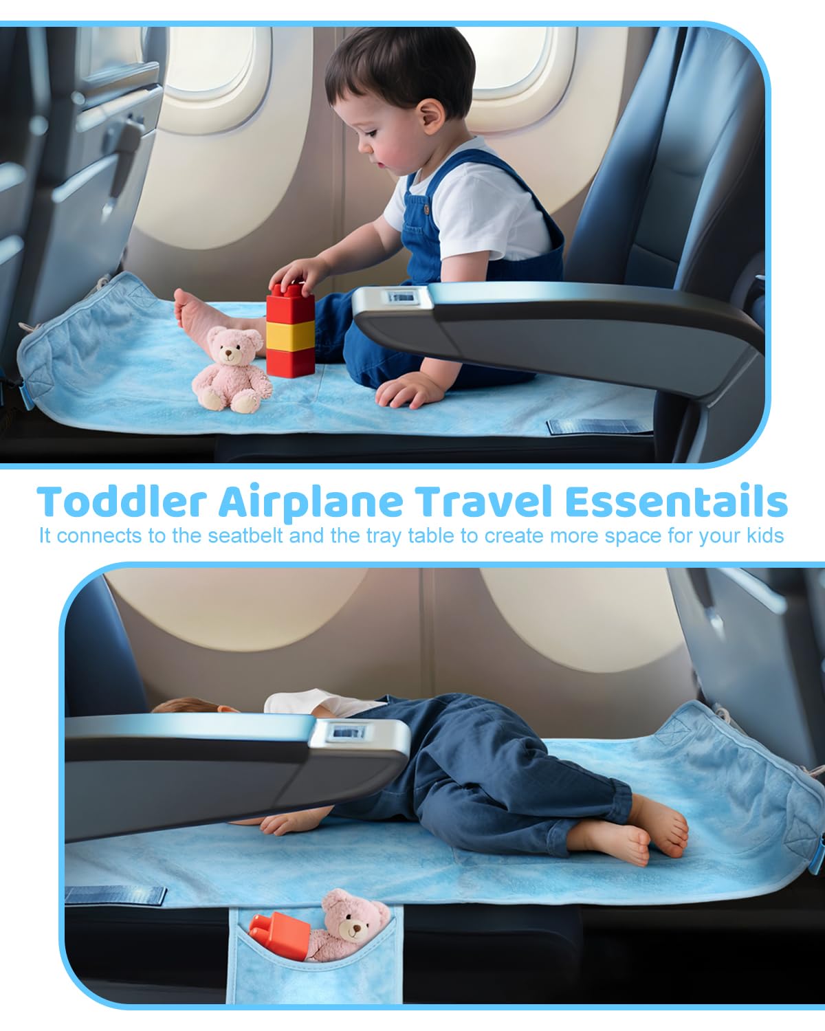 COZYBONDER anti-slip base helps keep the bed steady during rest.