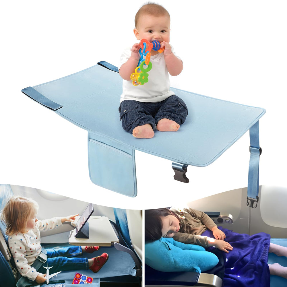 COZYBONDER toddler airplane bed setup offers a comfy travel hammock between seats.