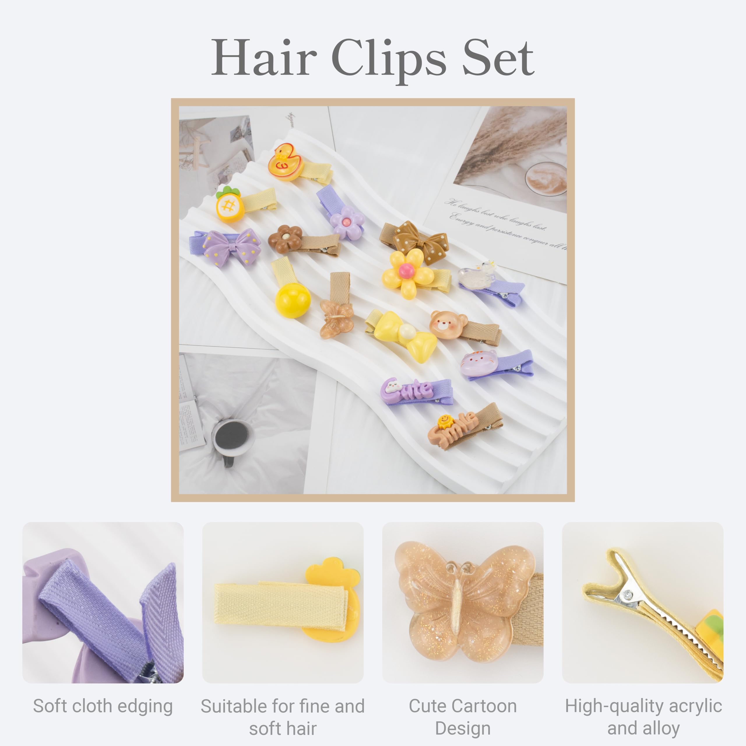 COZYISLE duck hair clip adds playful charm to everyday outfits