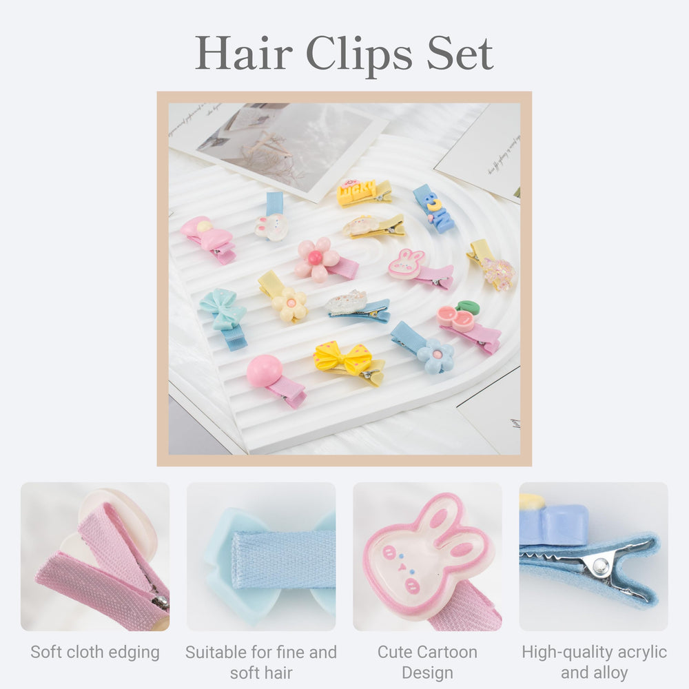 COZYISLE blue bow hair clip adds a cute touch to school looks