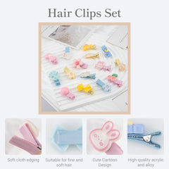 COZYISLE blue bow hair clip adds a cute touch to school looks