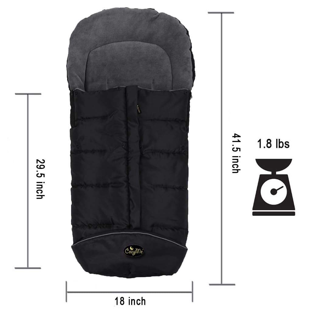 CozyMe back anti-slip panel helps stay in place during active rides.