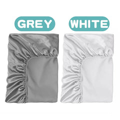 Cozysilk hair-friendly bassinet sheet reduces friction on delicate hair