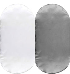 Cozysilk silky chiffon bassinet sheet offers soft touch for baby hair