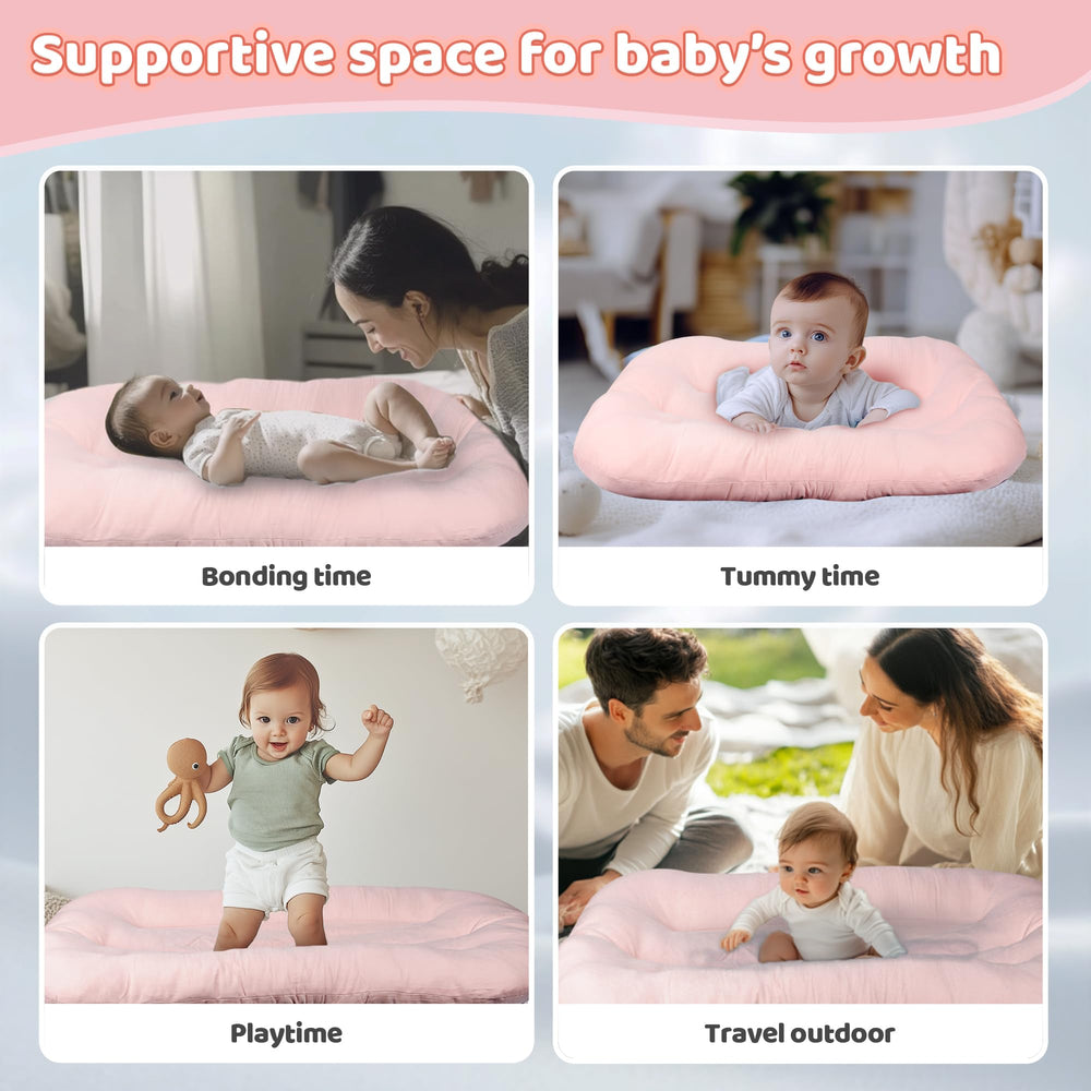 Cpzzkq durable, machine washable lounger designed for busy parents
