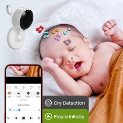 CQH Baby Monitor cry detection sends instant alerts