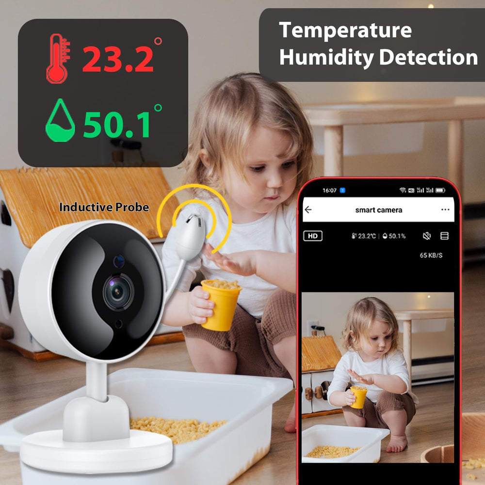 CQH Baby Monitor motion detection alerts on mobile