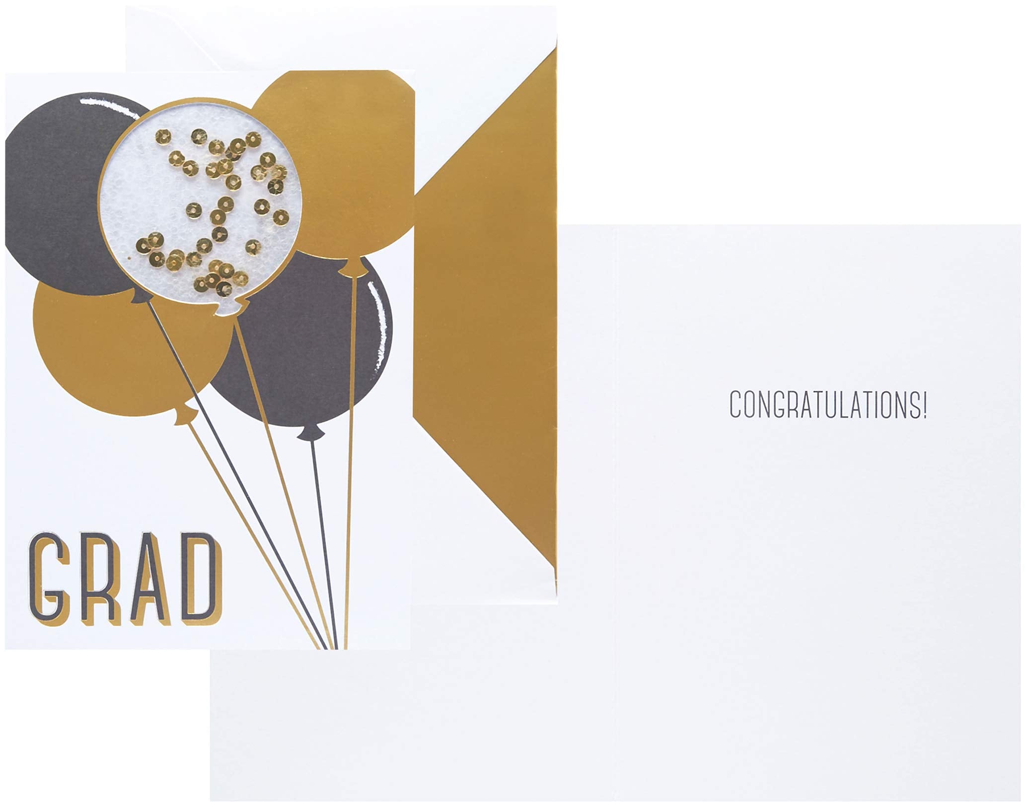 C.R. Gibson Bright Future card with shiny die-cut sunglasses for personalized notes.