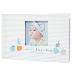 C.R. Gibson BP73-24958 gender-neutral design fits any baby photos.