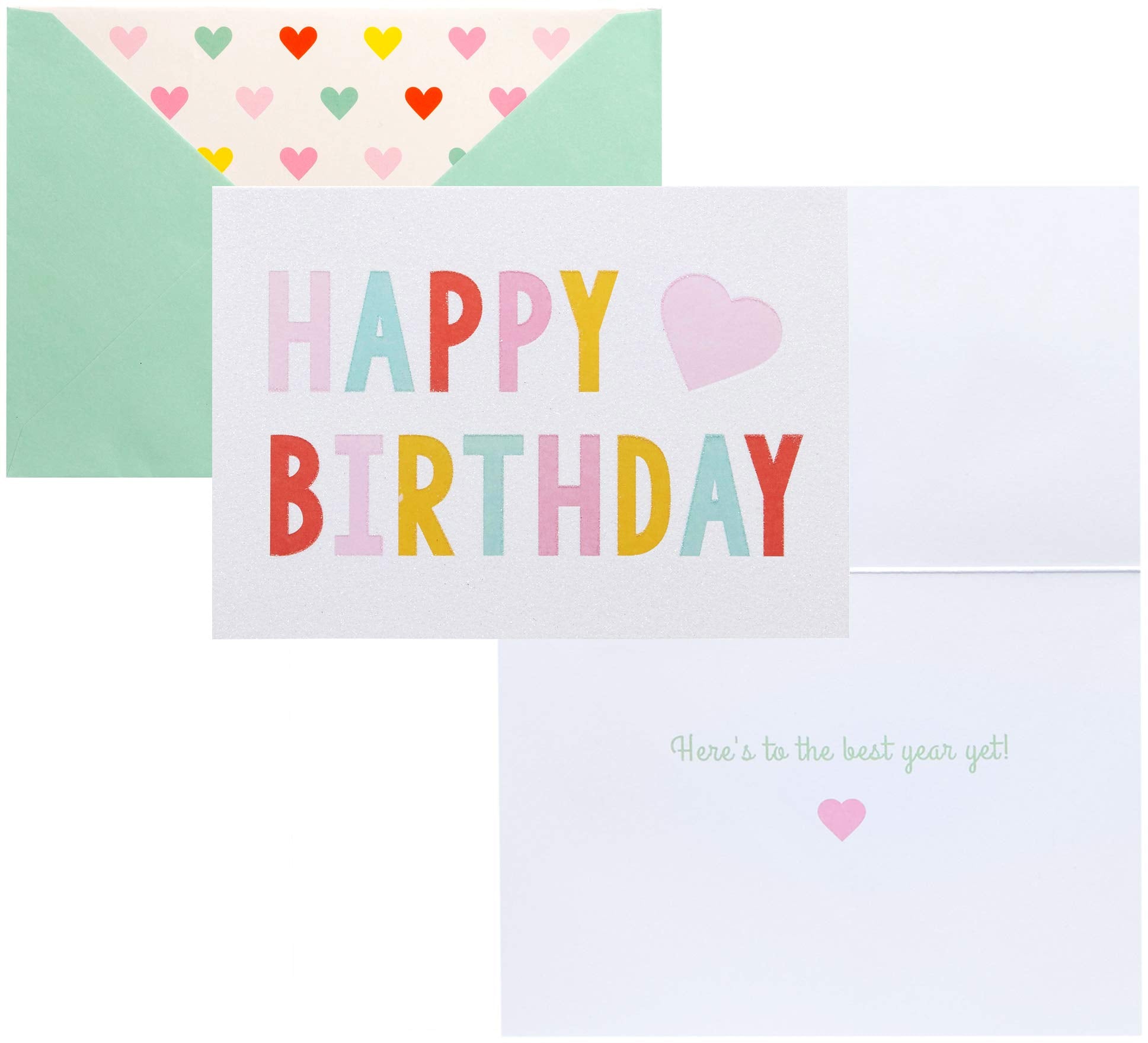 CR Gibson girls birthday card 5x7 with matching envelope for gifting