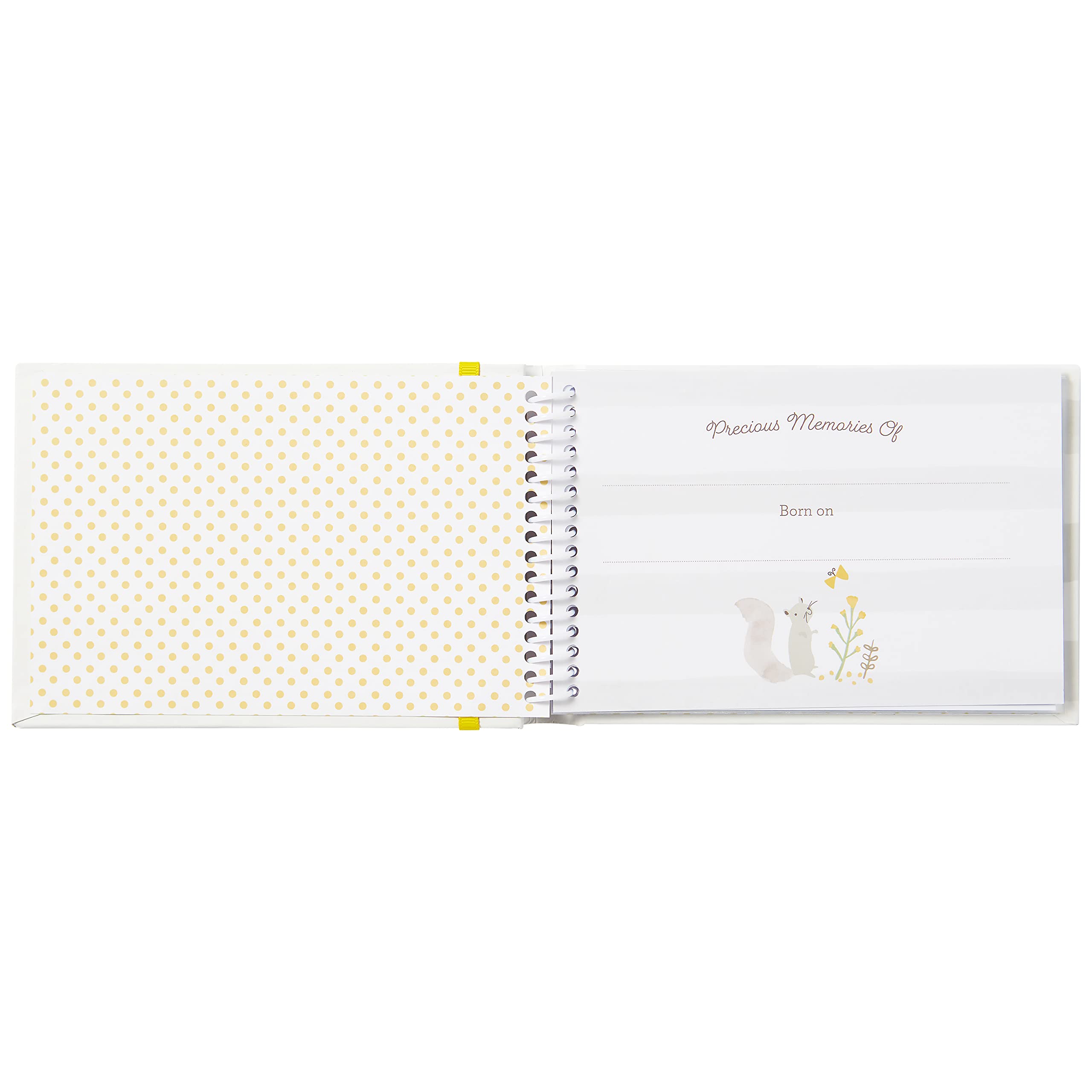 C.R. Gibson Little One Woodland brag book forest-animals design adds playful charm to baby memories.