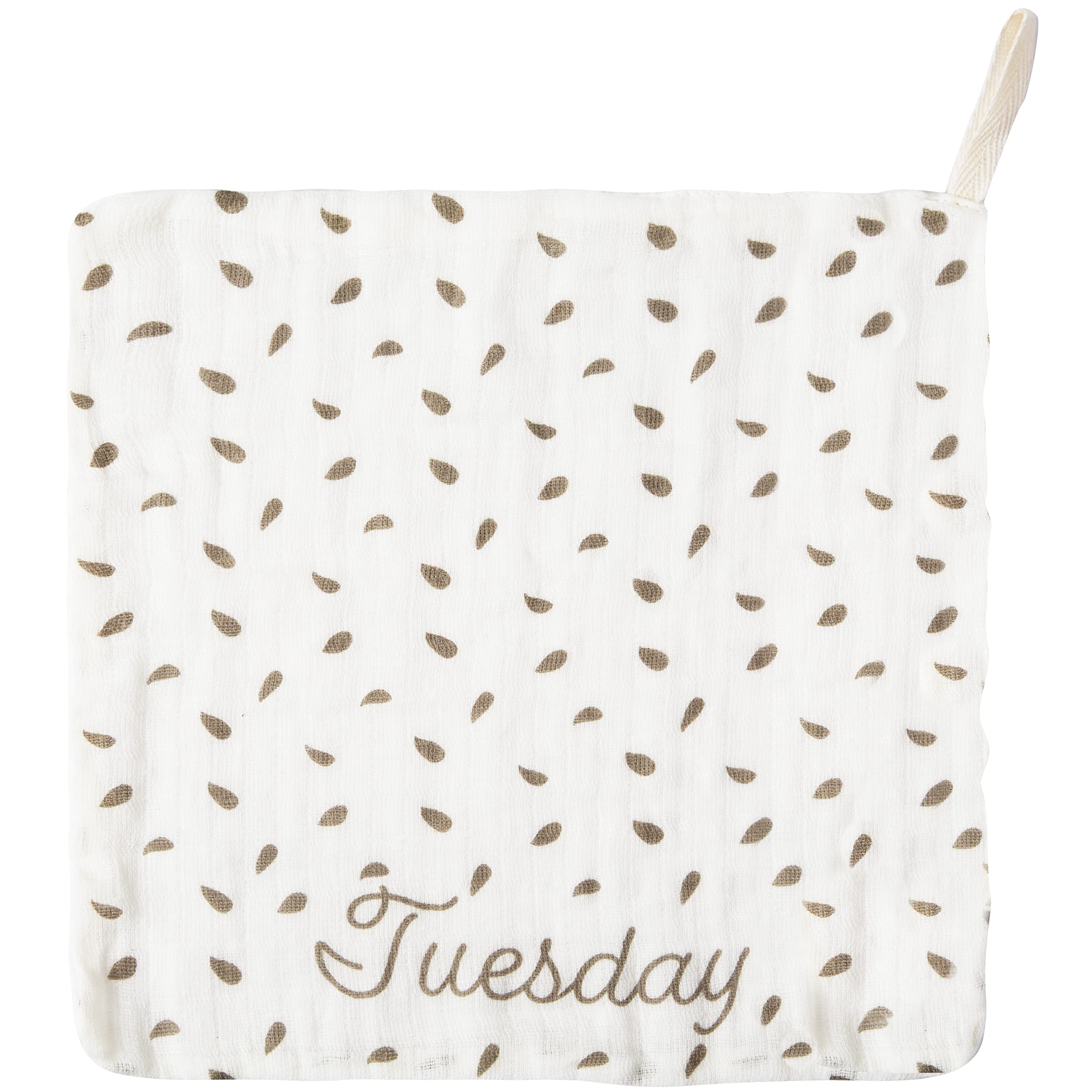 C.R. Gibson Woodland Colors Wednesday washcloths for unisex baby care.