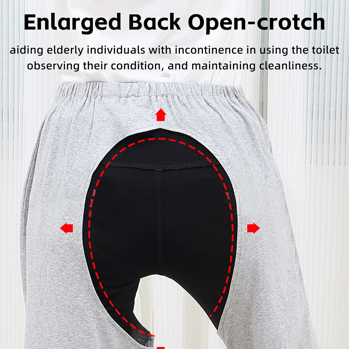 CRAZY ROSA adjustable waist with elastic and drawstring for a secure, comfortable fit.
