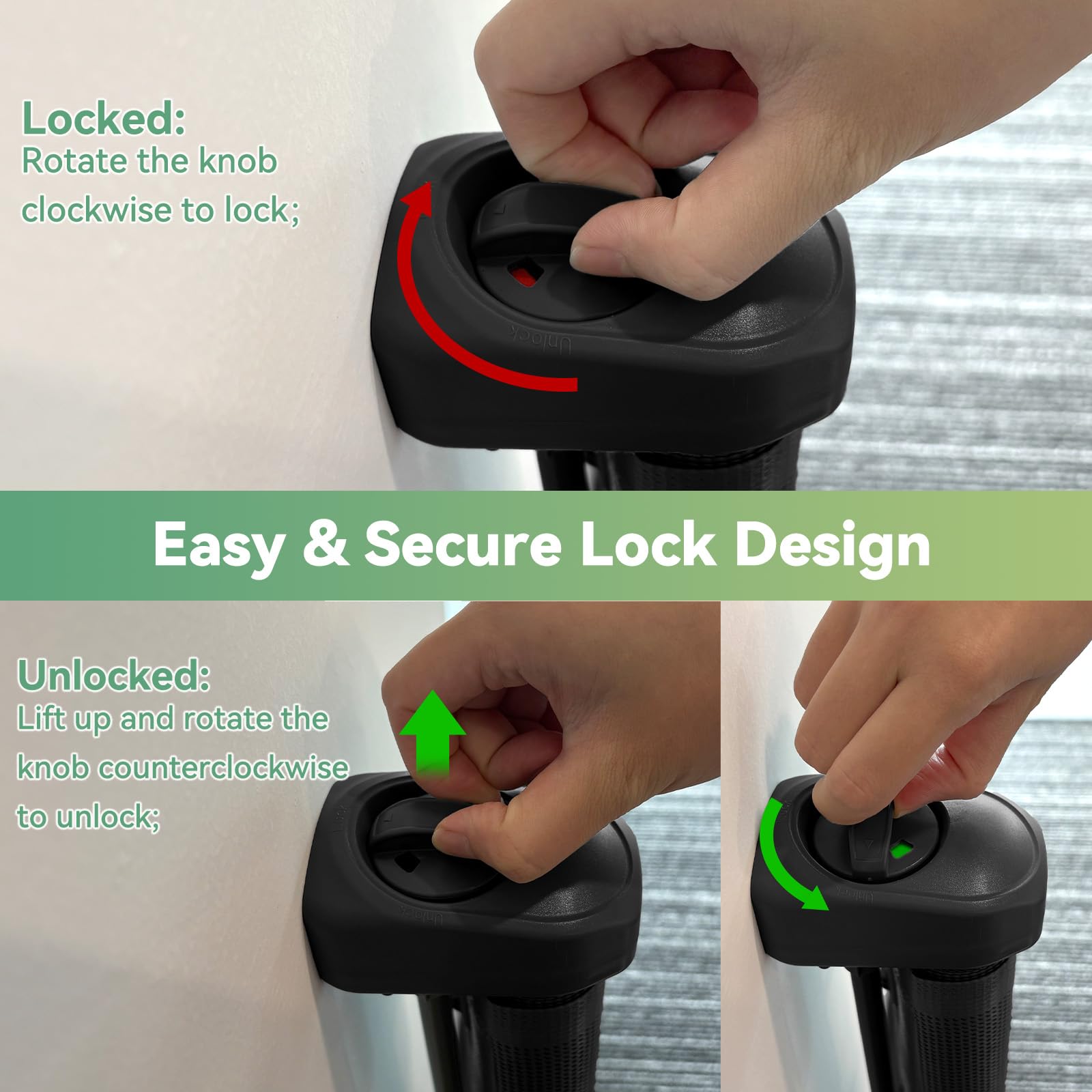 Crazydeer floor adhesive hook prevents pets from crawling underneath