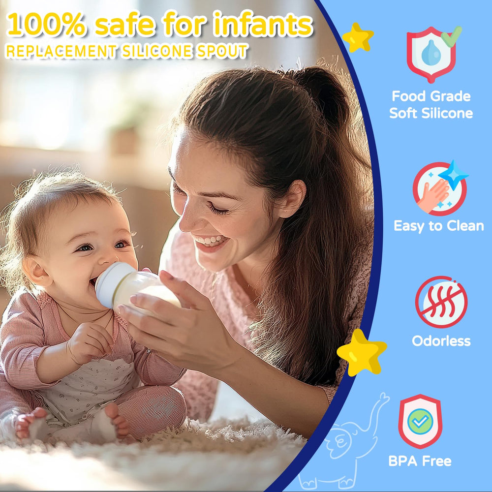 CRAZYTHUR sippy nipples Philips Avent compatibility for smooth transitions