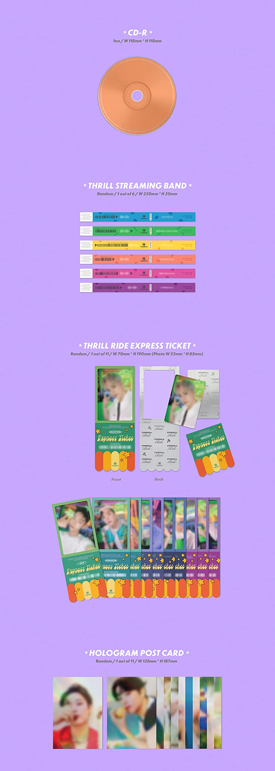 Cre.ker Entertainment The Boyz ThrillIng Kick Ver packaging front for shelf appeal.