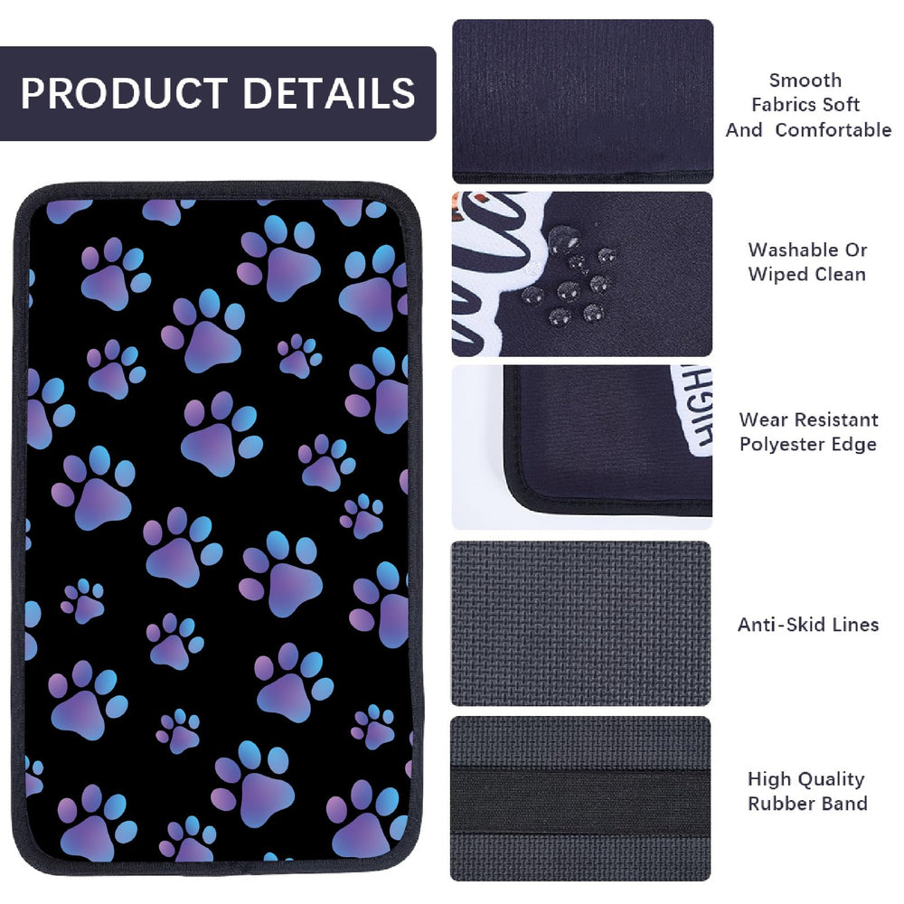 CREATCABIN Armrest Cover washable design enables quick cleaning after trips