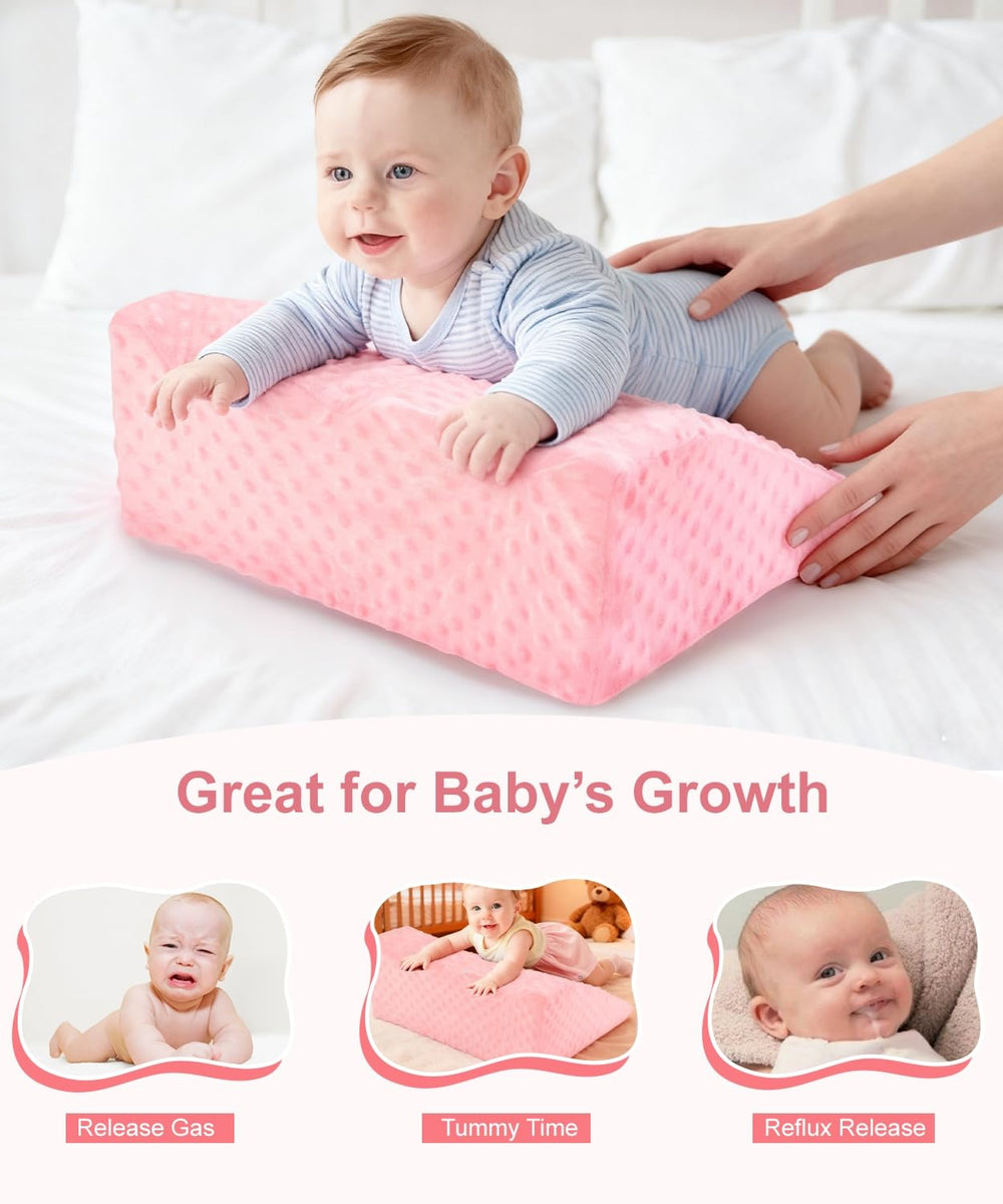 CreateBay baby-burping-support-pillow aids gentle burping after feeds.