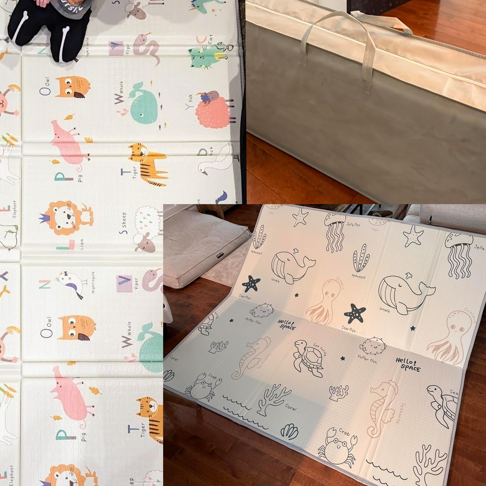 CreateBay foldable baby play mat ready for gifting occasions