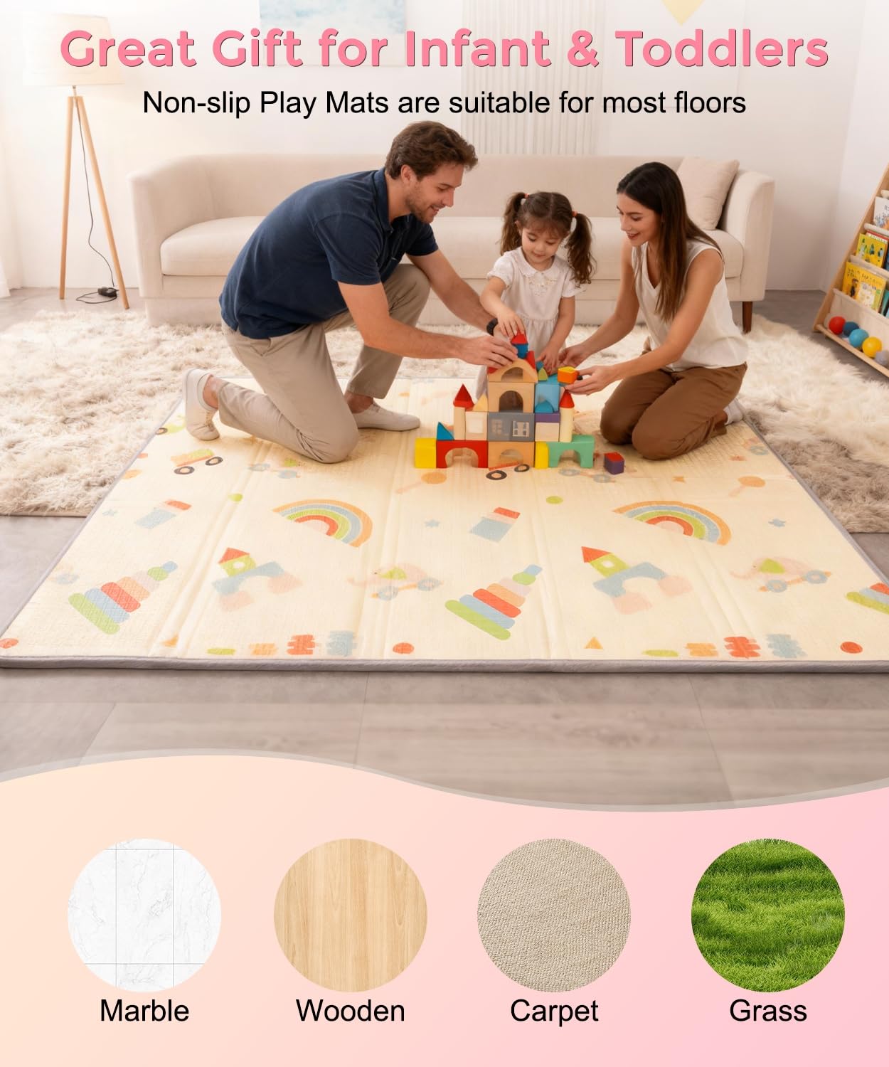 CreateBay non-toxic and odorless foam for a clean play space