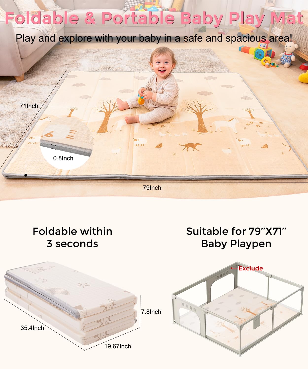 CreateBay reversible design side B with engaging color scheme for play.