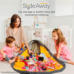 Creative QT SlideAway durable nylon bin for energetic play sessions