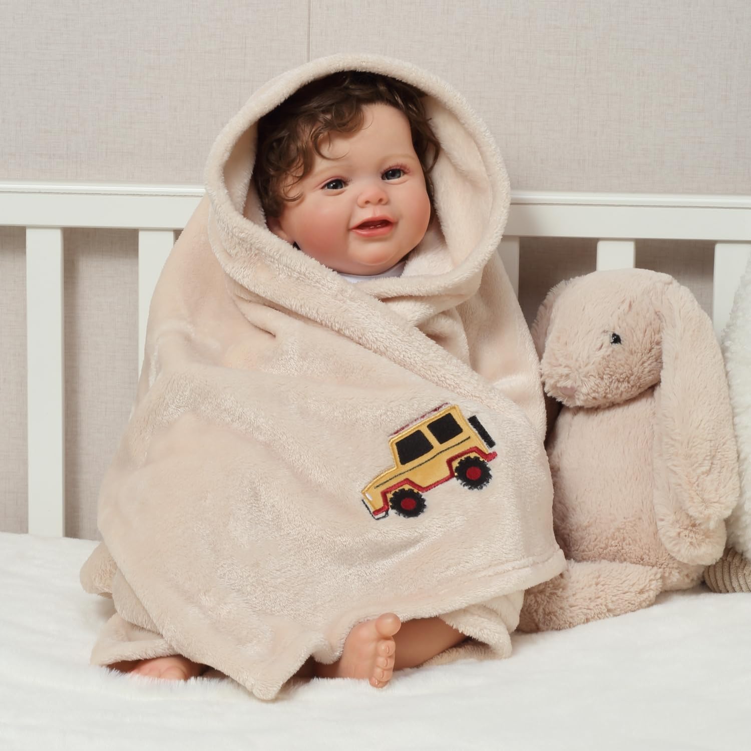 CREVENT 30x40 baby blanket gift-ready design for baby showers.