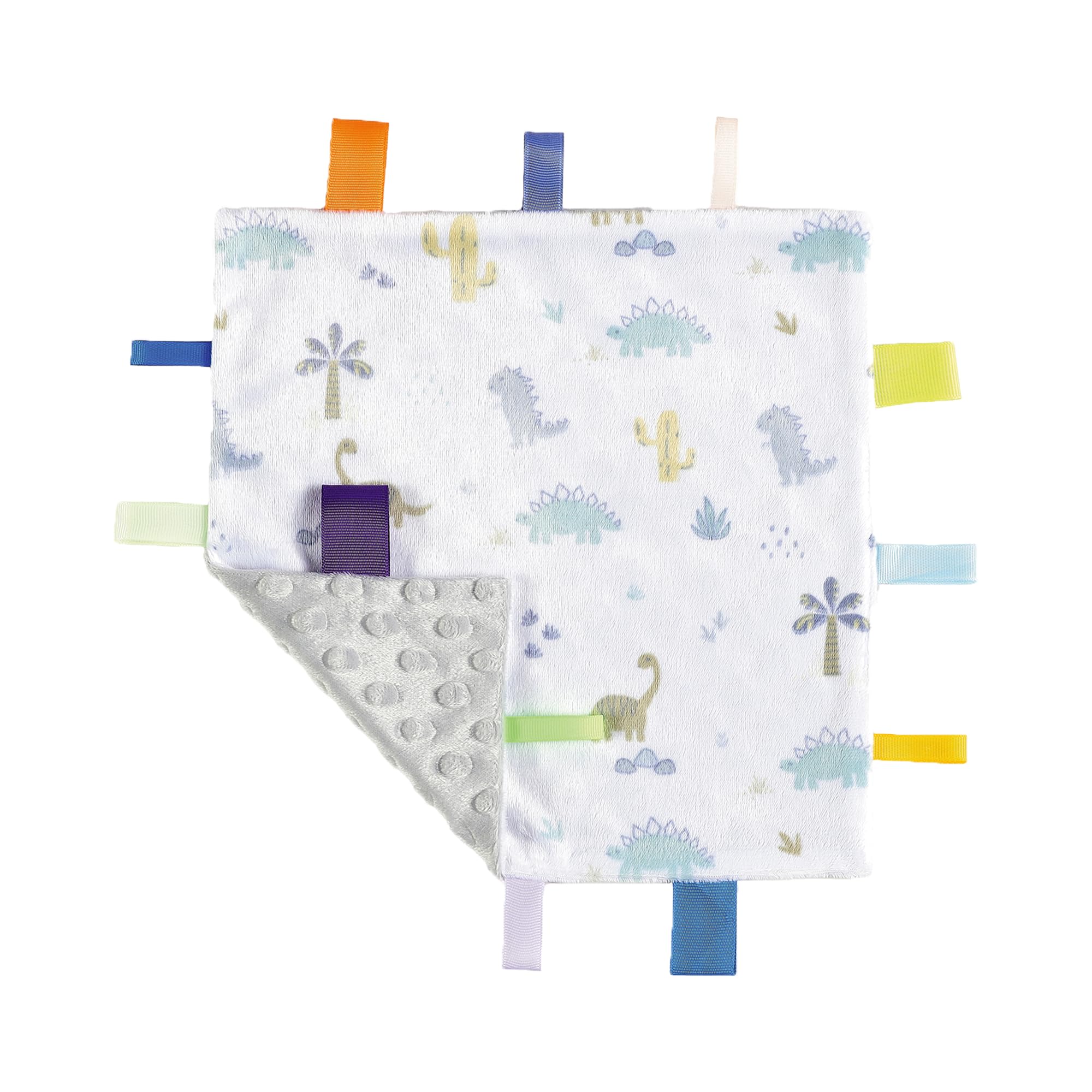 Crevent baby blanket with plush Minky on both sides for cozy naps.