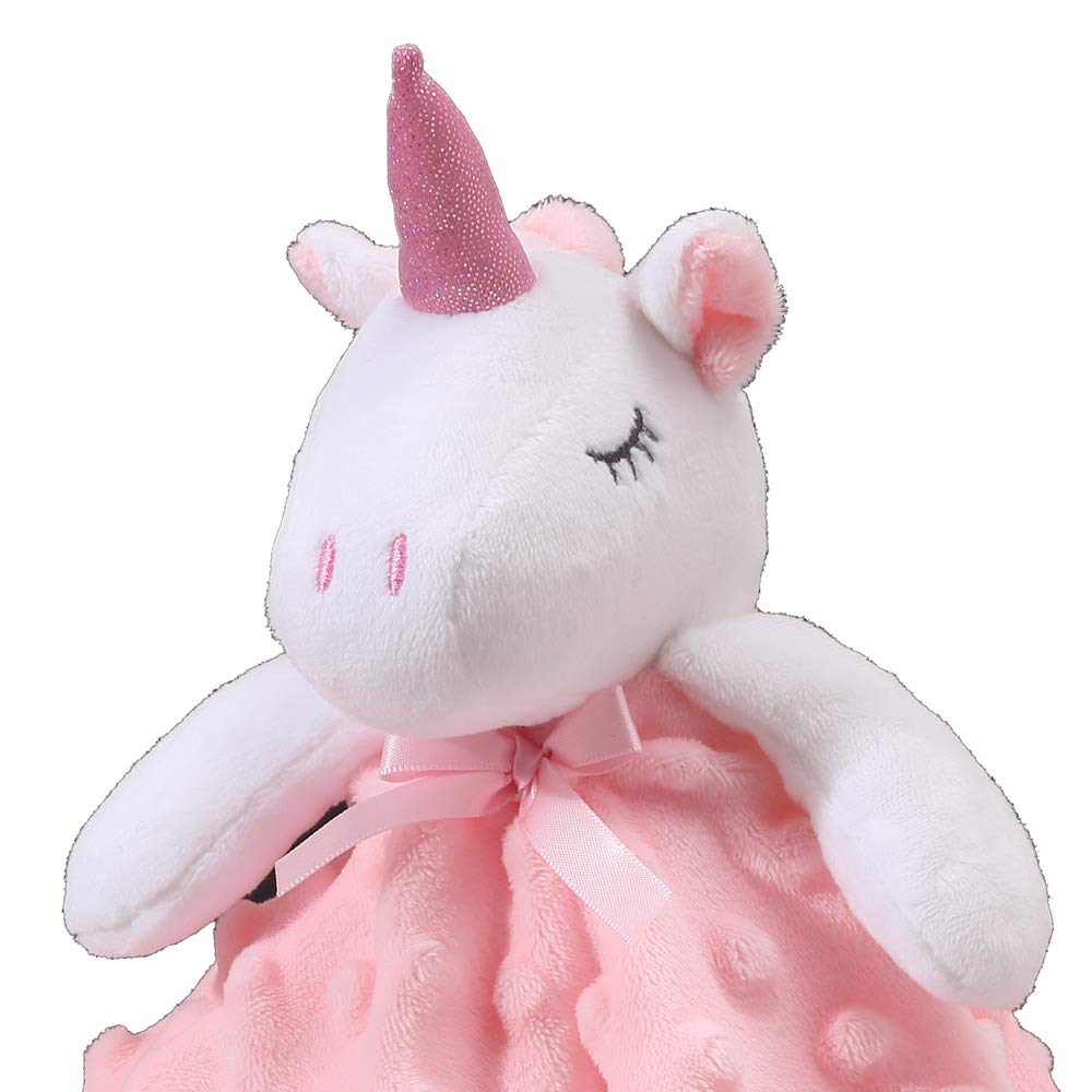 CREVENT baby security blanket 34x34 cm, compact for on-the-go comfort.