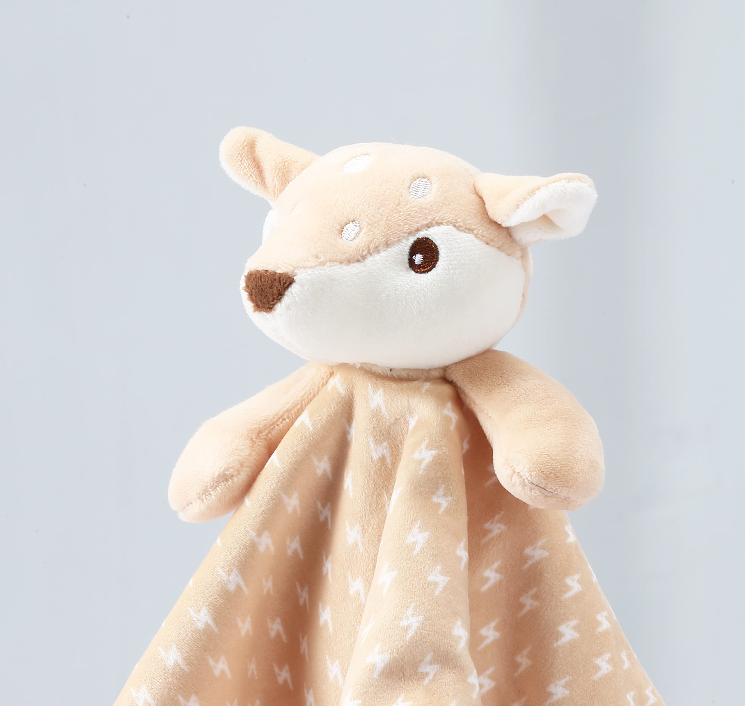 CREVENT brown deer print shows safe comfort during naptime and travel.