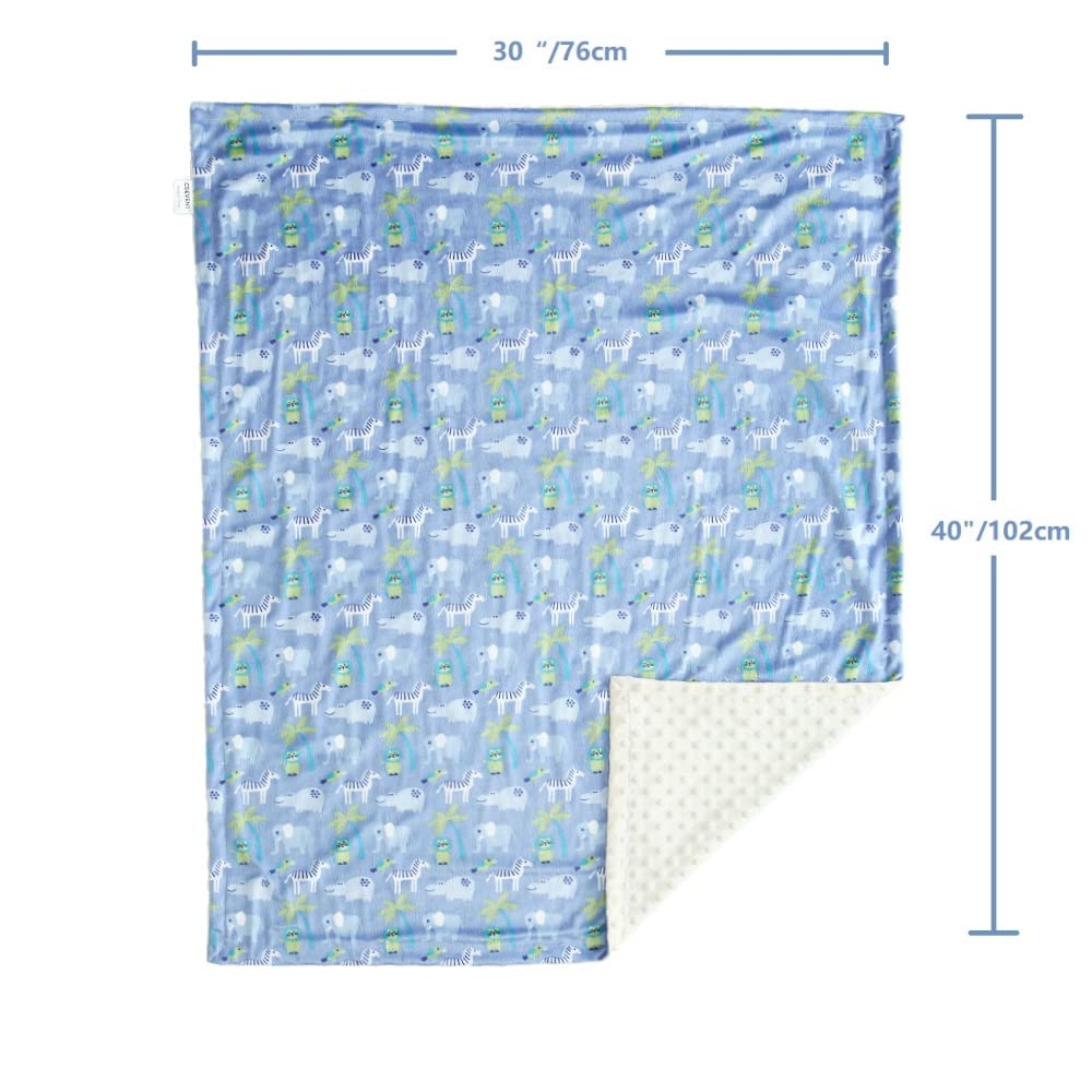 CREVENT car ride ready blanket keeps baby comfy on the go.