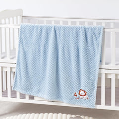 CREVENT cozy fluffy fleece blanket with ultra-soft texture for snug naps