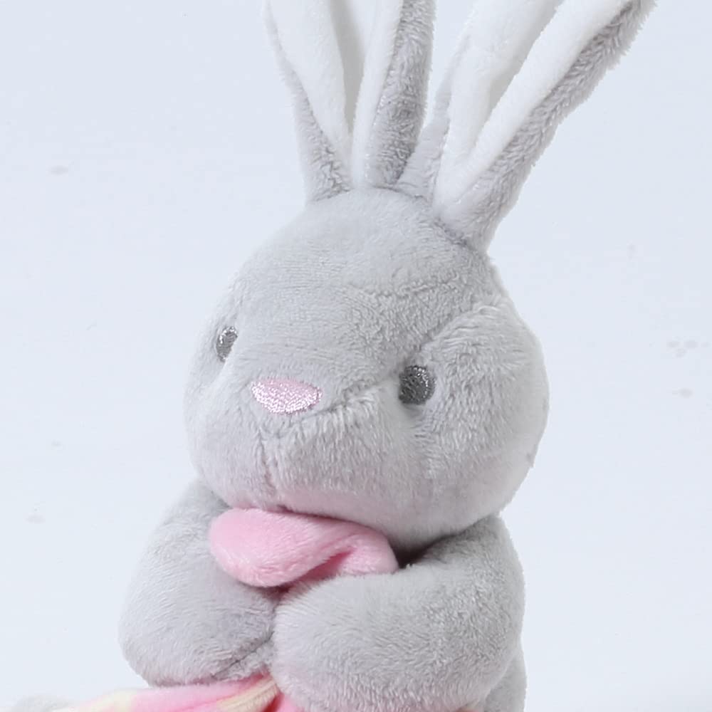 CREVENT 24x24 cm security blanket size held beside a hand