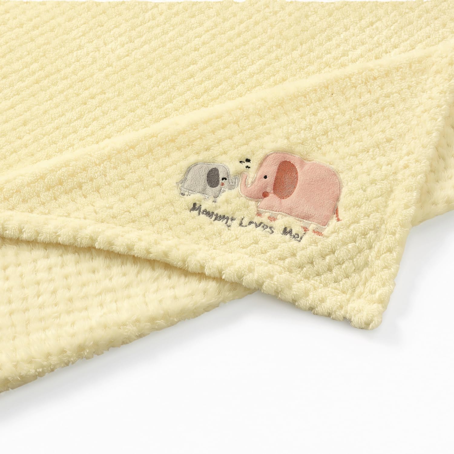 CREVENT crib bedding blanket features a cute design for bedtime snuggles