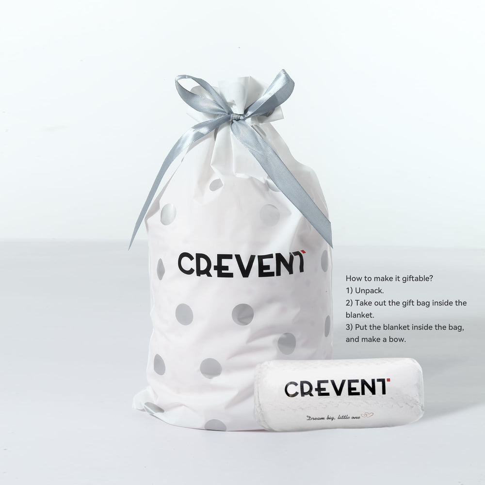 CREVENT gift-set baby blankets makes a thoughtful, gender-neutral present