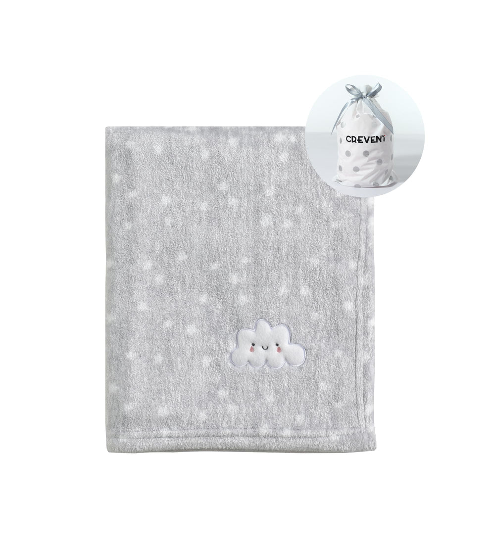 CREVENT machine-washable blanket offers easy care.