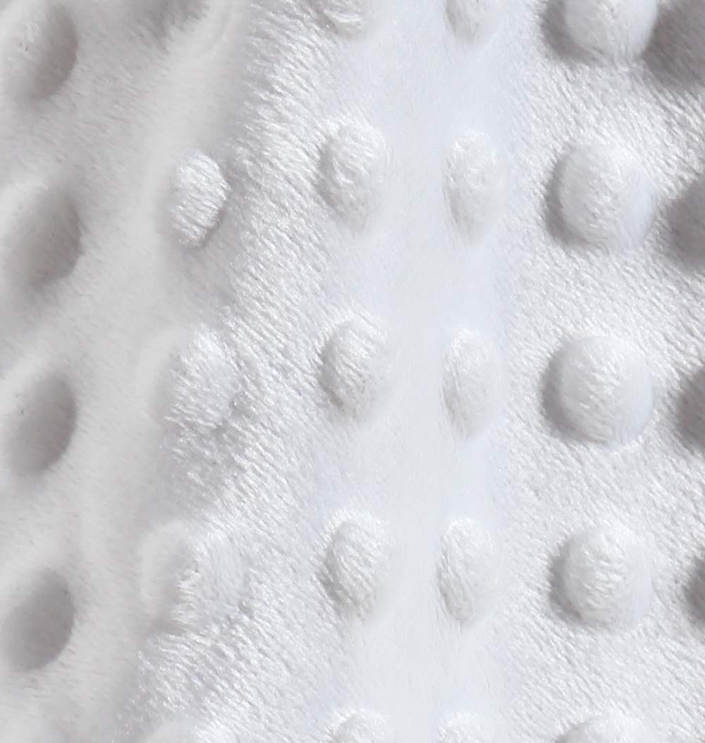 CREVENT Snuglling Toy Minky Dot texture adds tactile comfort