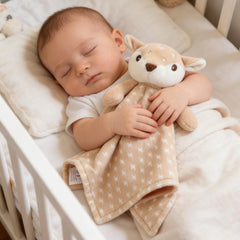 CREVENT soft mink close up highlights plush texture for gentle soothing.