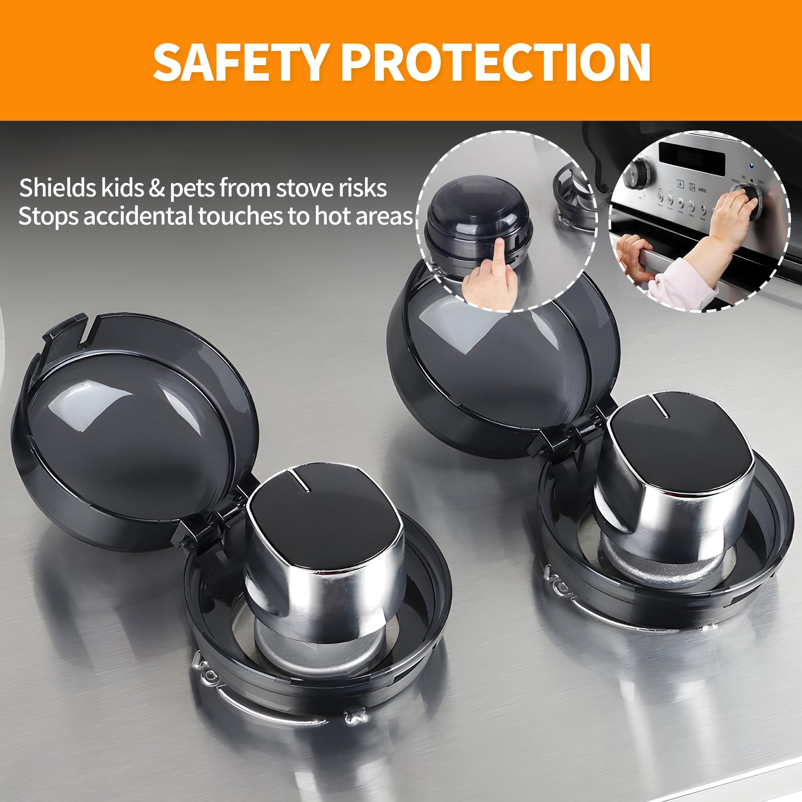 Creztail universal knob fit demonstrates compatibility and secure placement
