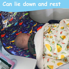 Crisinant airseat extender for kids enlarges seat room during flights