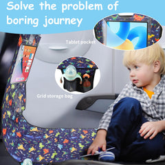 Crisinant foldable travel bed for toddlers stores easily in a backpack
