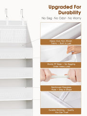 Criusia heavy-duty 55 lbs capacity keeps contents secure during daily use