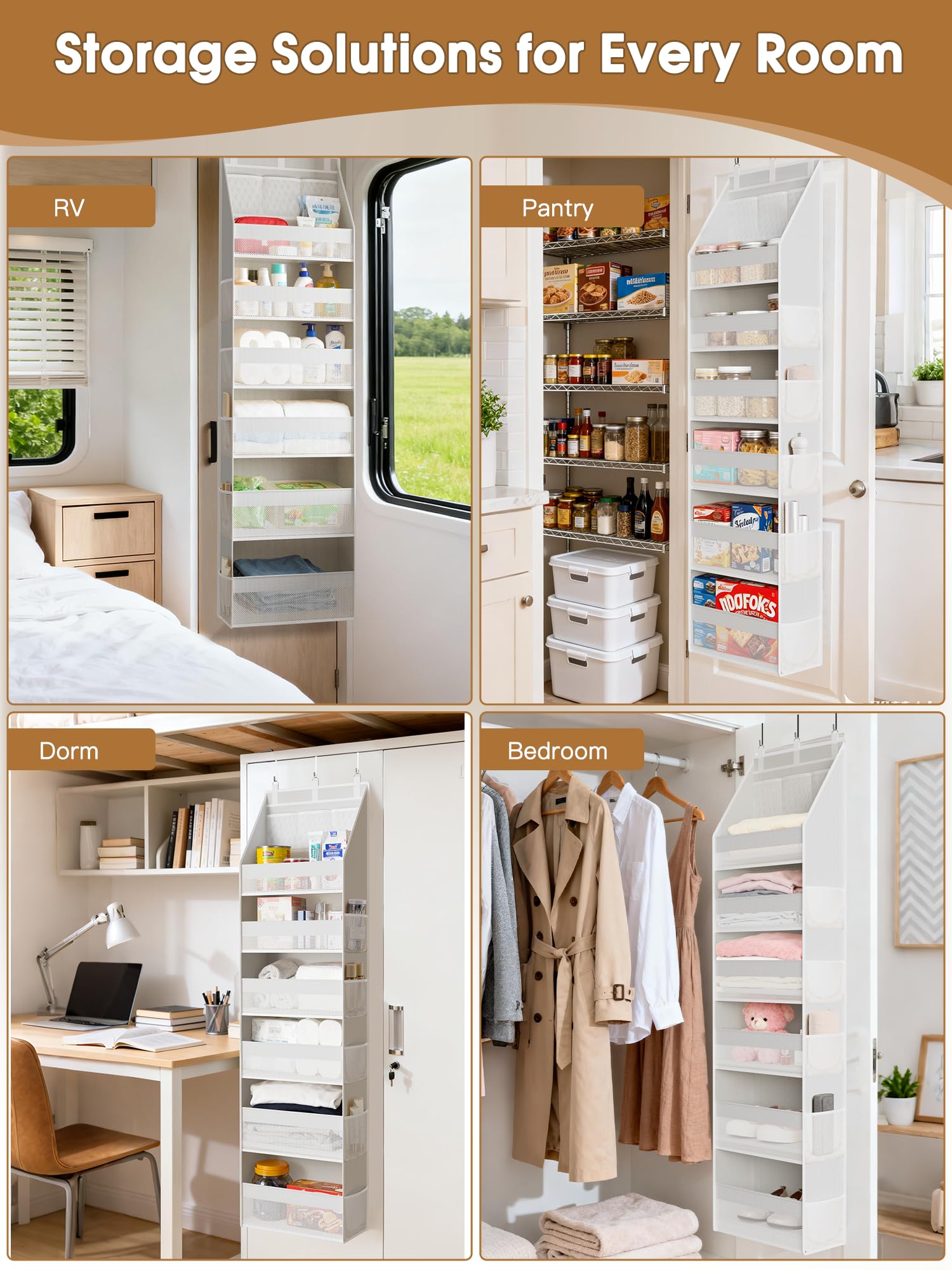 Criusia easy setup with included hooks means no tools required