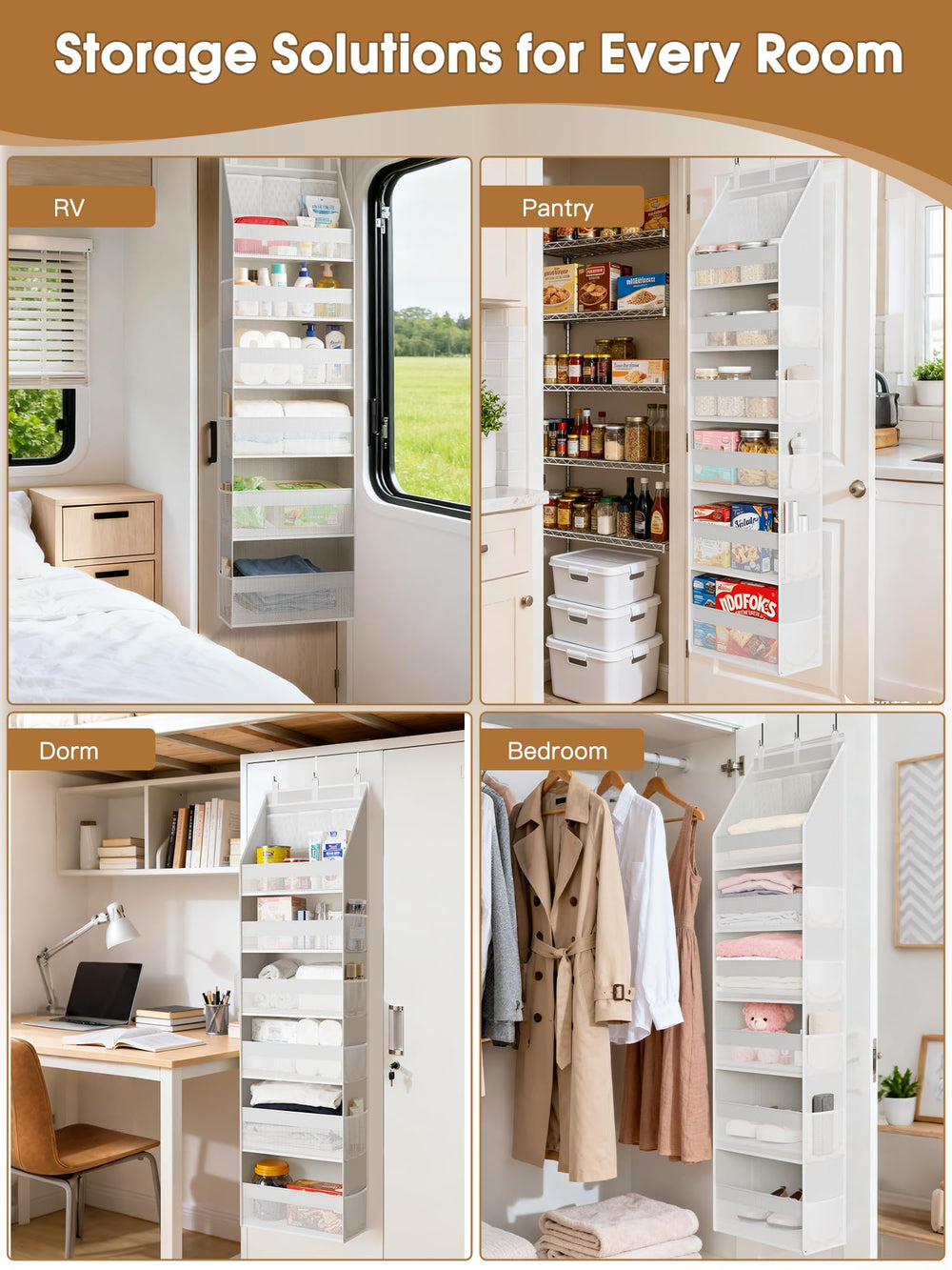 Criusia easy setup with included hooks means no tools required