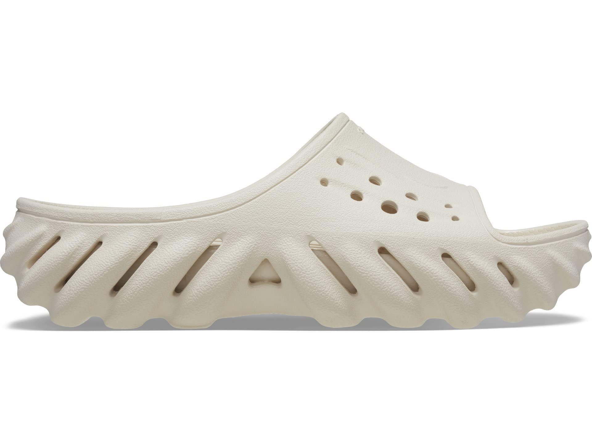 Crocs Echo Slide packed in a tote for travel-ready footwear on the go
