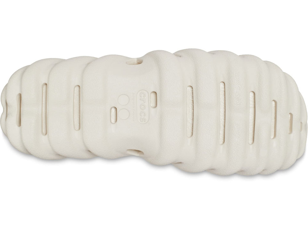Crocs Echo Slide sole detail with durable tread for outdoor wear