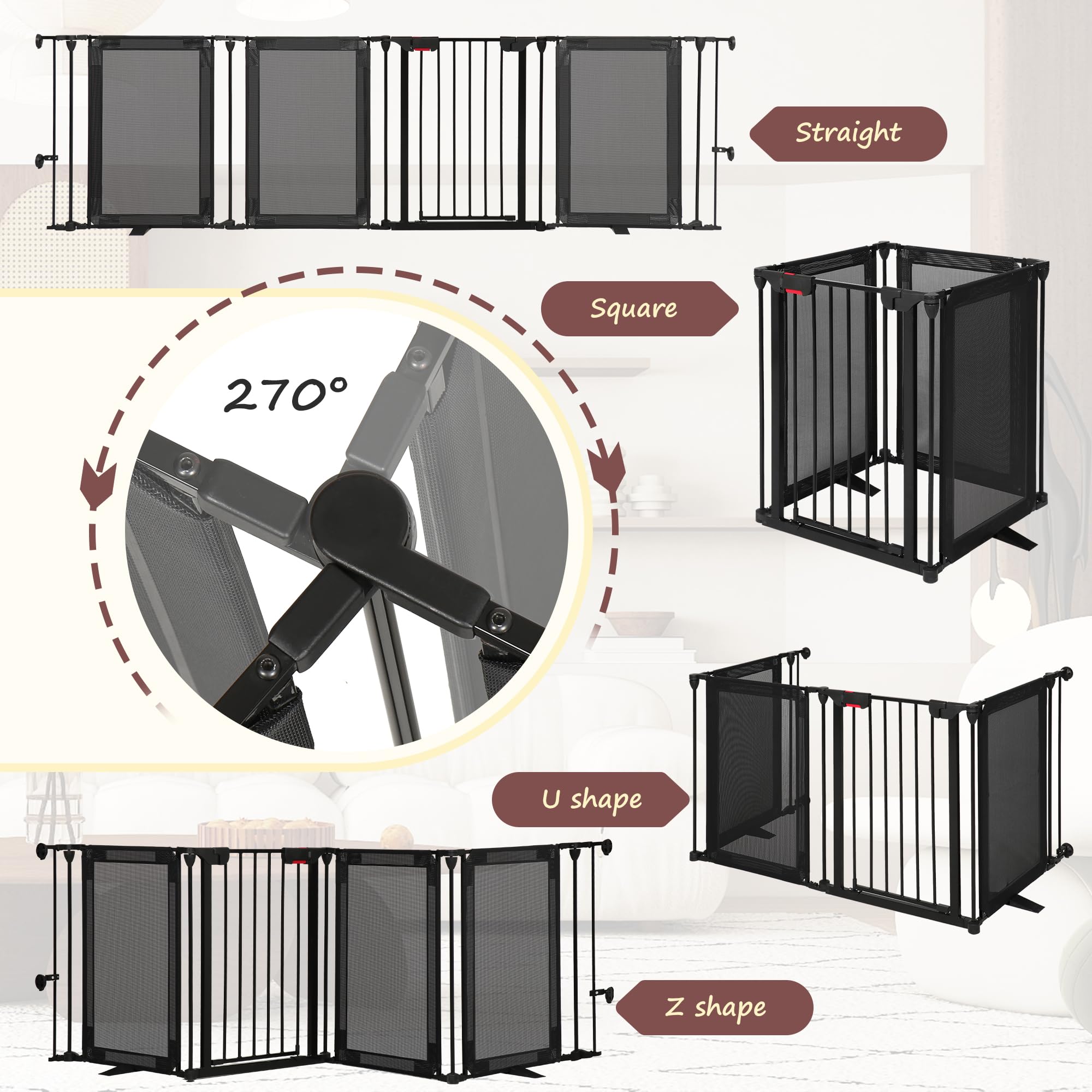 CRUDATE auto-close door swings 180 degrees to reduce escapes.