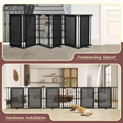 CRUDATE 150-inch wide gate secures wide openings without tools